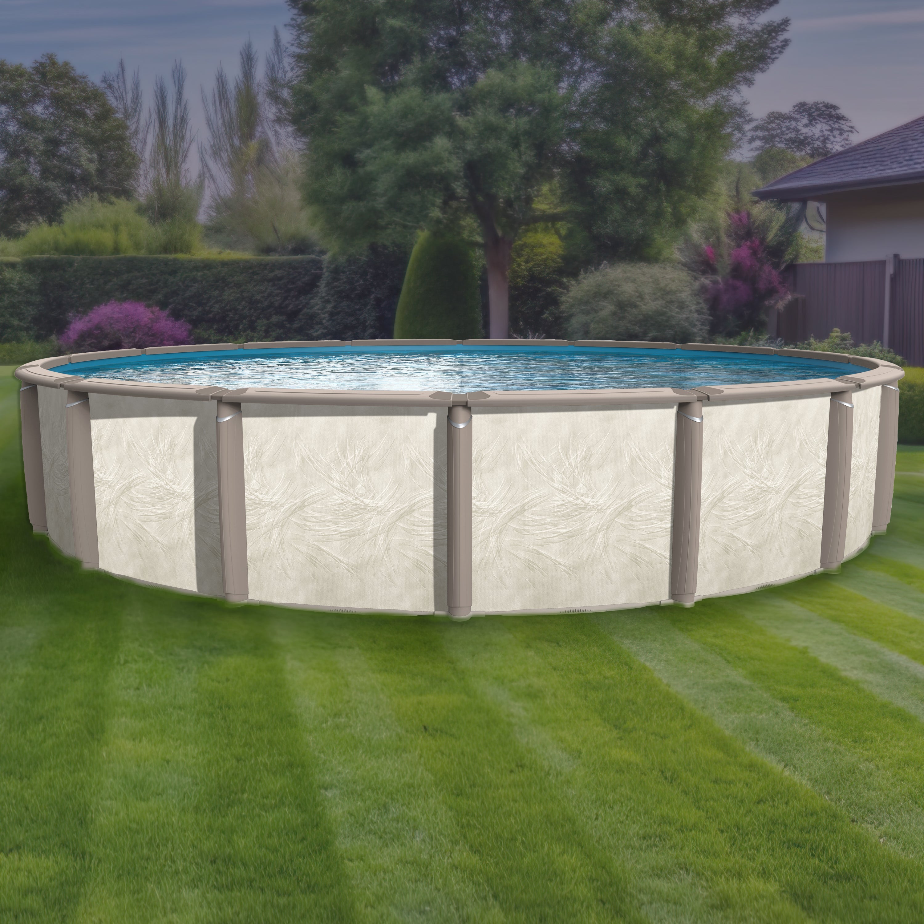 Azor / Cavnas Wall Round Pool Kit 54"