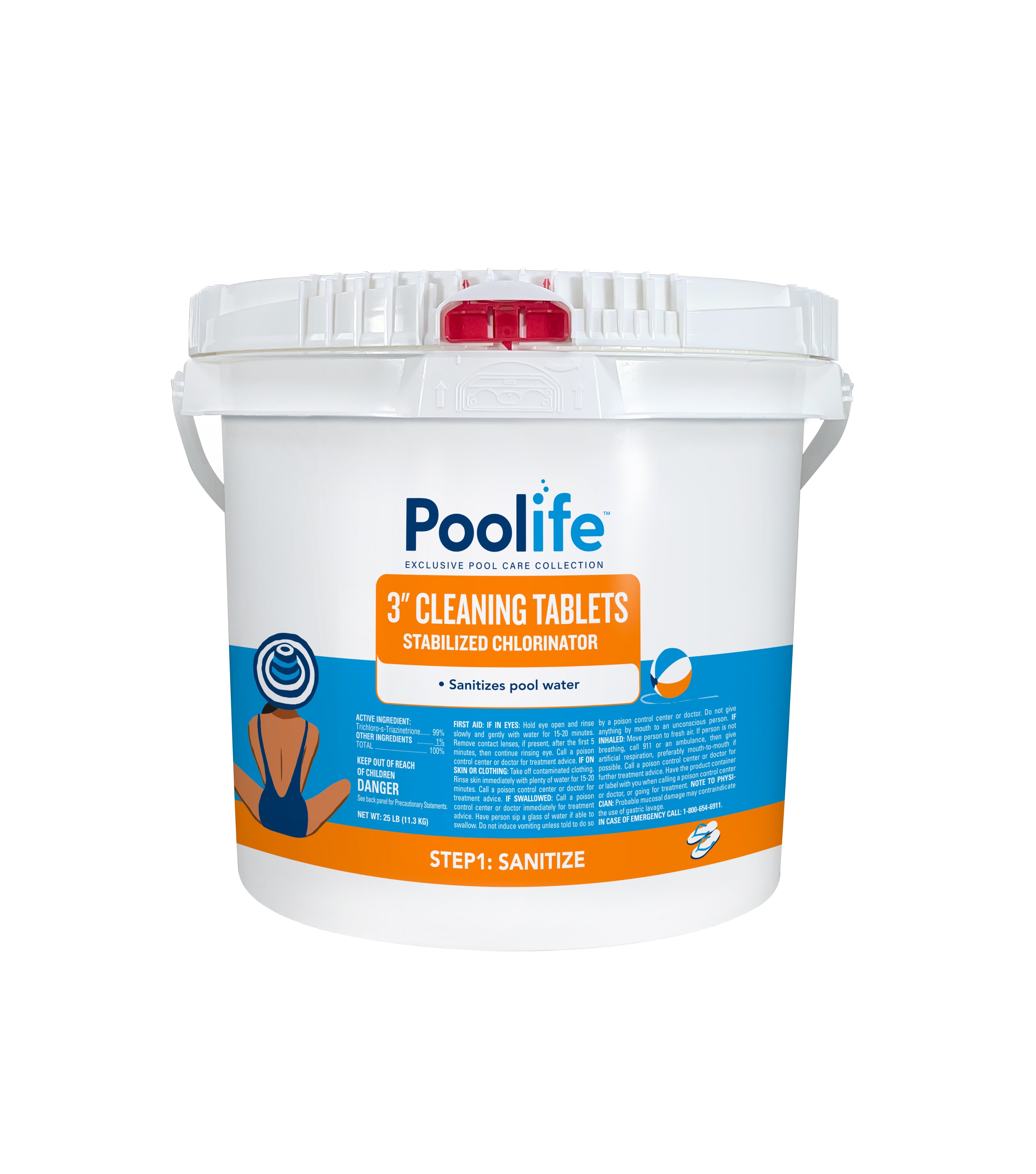 3" Cleaning Tablets: 3 Inch Chlorine Tablets