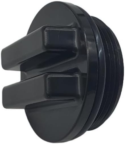 Hayward 1.5" Threaded Plug (Black) - Hayward 100 Sq Ft Swimclear Single Element Cartridge Filter | SP1022CBLK