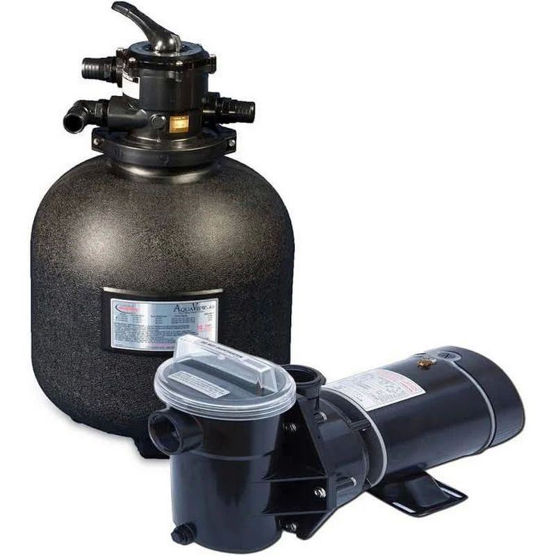 23" HIGH PERFORMANCE FILTER COMBO - WITH 1 HP PUMP