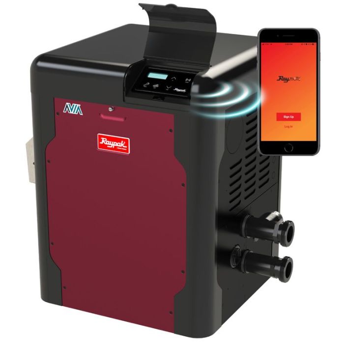 Propane Raypak Avia NiTek Gas Heater --- WiFi Ready ---