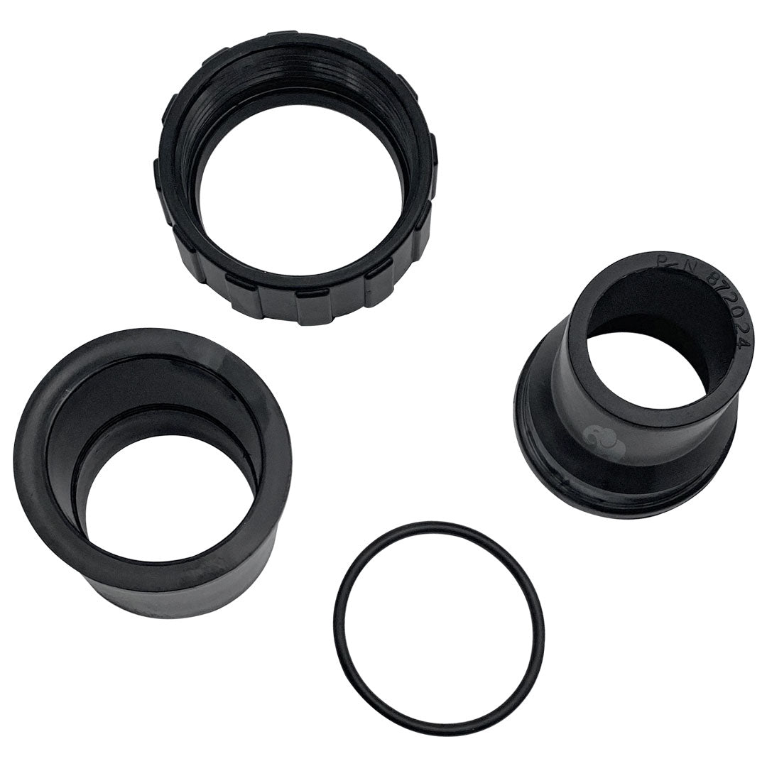 Pentair 1.5" x 2" Black Bulkhead Union Set - Pentair Clean And Clear Plus 420 Cartridge Filter | 98960311