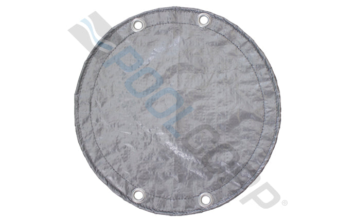 28Ft Silver Black Round Soild Winter Pool Cover