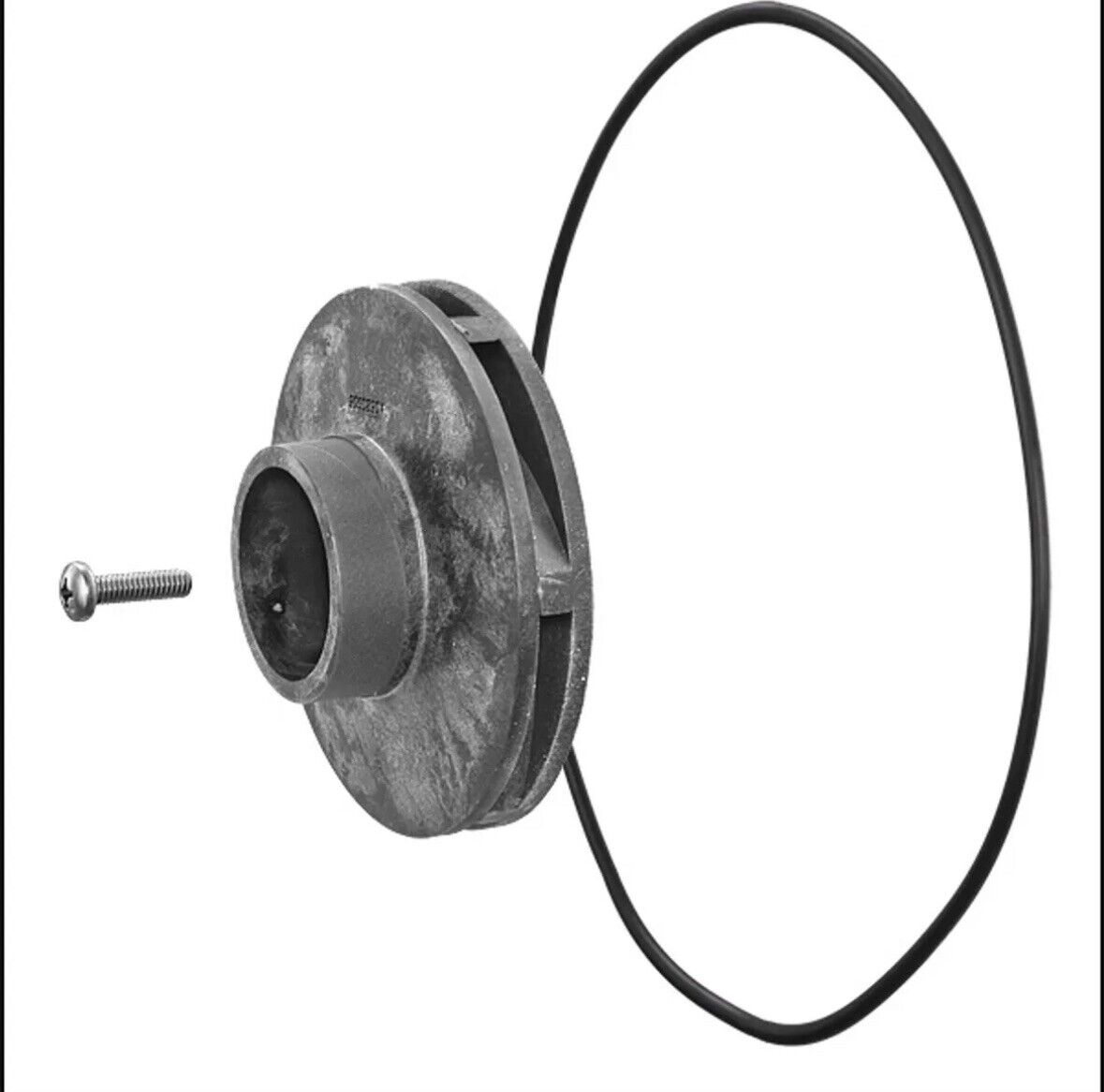 Jandy R0807200 VS PlusHP\ePump 2.7 HP VS Pump Impeller w/Screw, Backplate O-Ring â€“ Vs Plushp 2 7 Hp Parts And Accessories