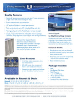 Willow Wood Aboveground Pool Package