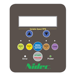 Nidec NPTT165 Variable Speed Pool Motor Round Frame